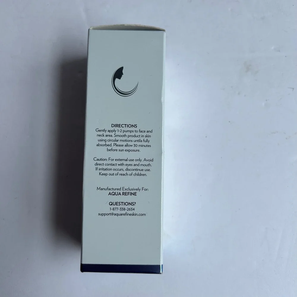 Aqua‎ Refine Anti-Aging Serum NIB 0.5oz Blue Retinol Ceramide Treatment